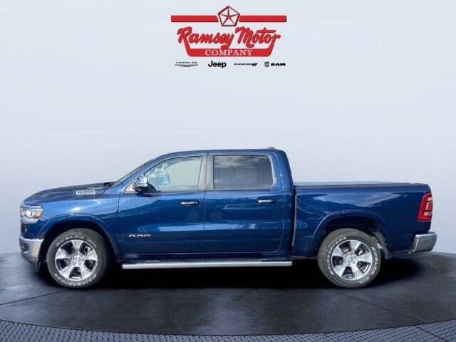 Used 2021 RAM Ram 1500 Pickup Laramie with VIN 1C6SRFJT8MN634974 for sale in Harrison, AR