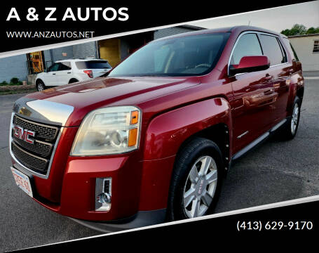 2011 GMC Terrain for sale at A & Z AUTOS in Westfield MA