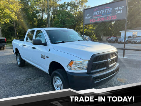 2017 RAM 2500 for sale at Boyette Auto Sales in Covington LA