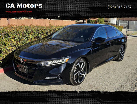 2020 Honda Accord for sale at CA Motors in Livermore CA