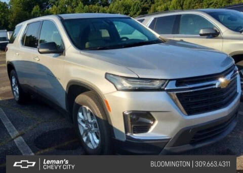 2022 Chevrolet Traverse for sale at Leman's Chevy City in Bloomington IL