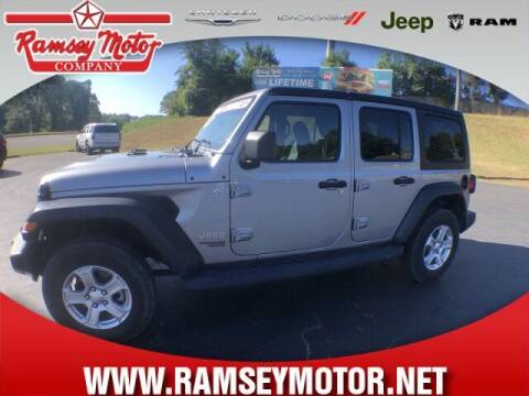 2020 Jeep Wrangler Unlimited for sale at RAMSEY MOTOR CO in Harrison AR