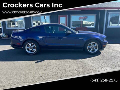 2012 Ford Mustang for sale at Crockers Cars Inc in Lebanon OR