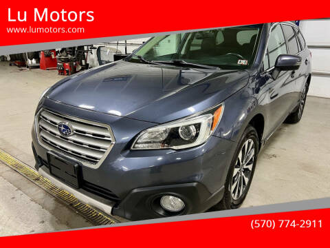 2017 Subaru Outback for sale at Lu Motors in Moosic PA