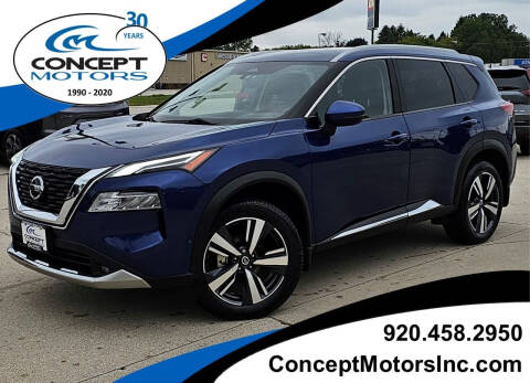 2021 Nissan Rogue for sale at CONCEPT MOTORS INC in Sheboygan WI