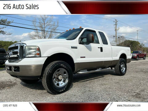 2006 Ford F-250 Super Duty for sale at 216 Auto Sales in Mc Calla AL