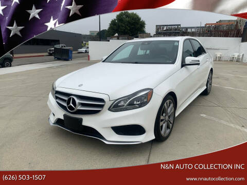 2016 Mercedes-Benz E-Class for sale at n&n auto collection inc in Pasadena CA