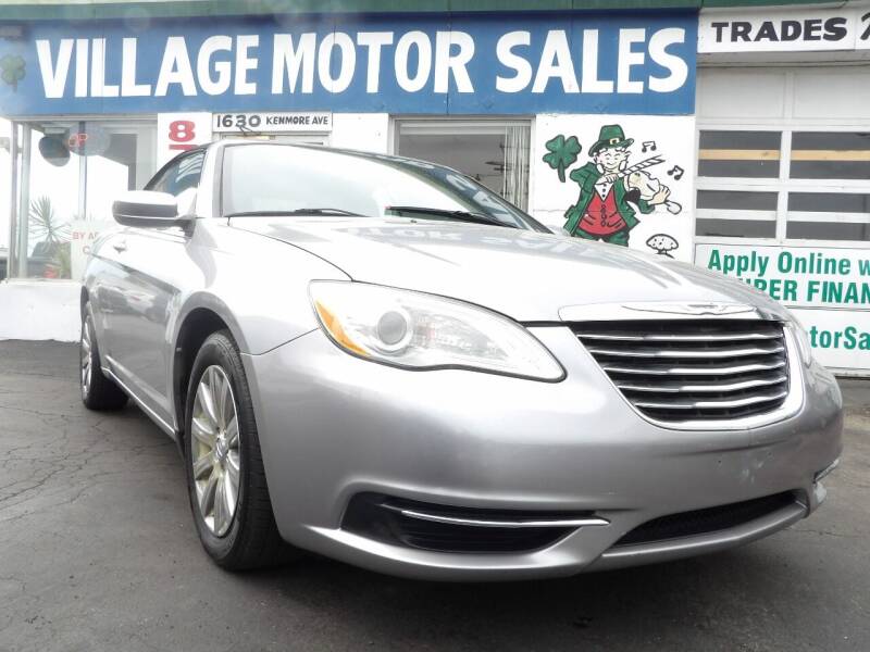 2013 Chrysler 200 for sale at Village Motor Sales Llc in Buffalo NY