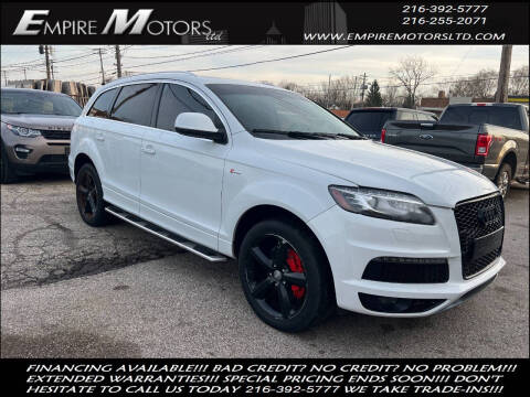 2014 Audi Q7 for sale at Empire Motors LTD in Cleveland OH