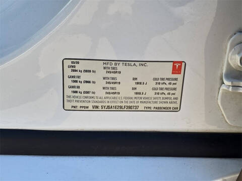 2020 Tesla Model S Long Range