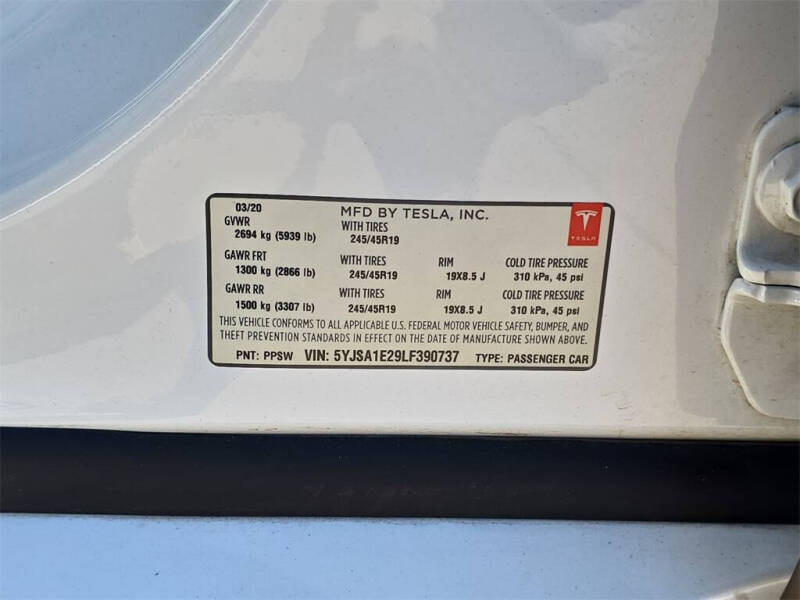 2020 Tesla Model S Long Range