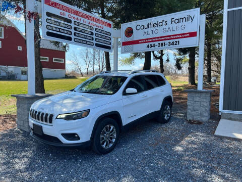 2019 Jeep Cherokee for sale at Caulfields Family Auto Sales in Bath PA