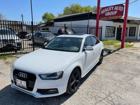 2014 Audi A4 for sale at Quality Auto Group in San Antonio TX