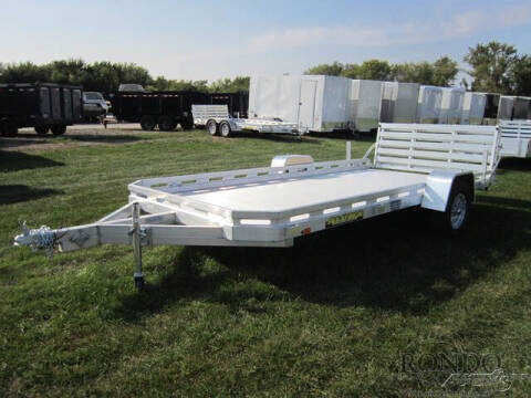 2025 Aluma Aluminum Single Axle Utility 7 for sale at Rondo Truck & Trailer in Sycamore IL