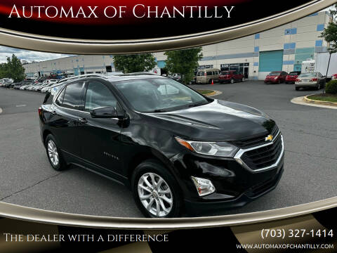 2021 Chevrolet Equinox for sale at Automax of Chantilly in Chantilly VA
