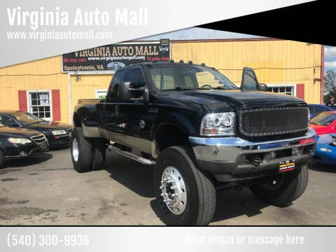 2001 Ford F-350 Super Duty for sale at Virginia Auto Mall in Woodford VA