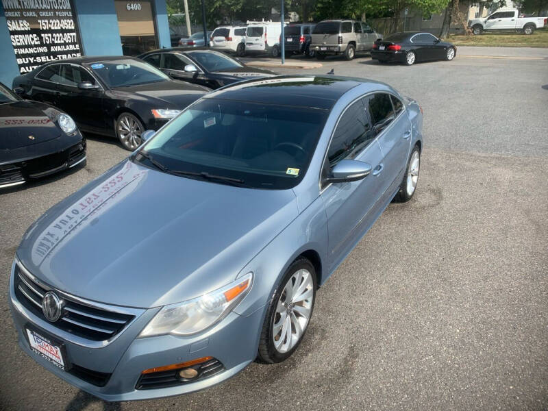 2010 Volkswagen CC for sale at Trimax Auto Group in Norfolk VA