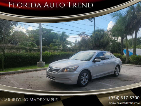 2011 Honda Accord for sale at Florida Auto Trend in Plantation FL