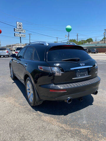2005 Infiniti FX45 for sale at Gator's Auto Sales in Garland TX