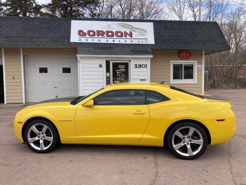 2010 Chevrolet Camaro for sale at Gordon Auto Sales LLC in Sioux City IA