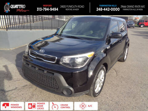 2015 Kia Soul for sale at Quattro Motors 2 in Farmington Hills MI