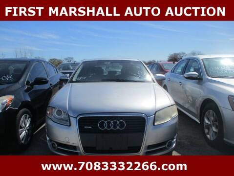 2006 Audi A4 for sale at First Marshall Auto Auction in Harvey IL