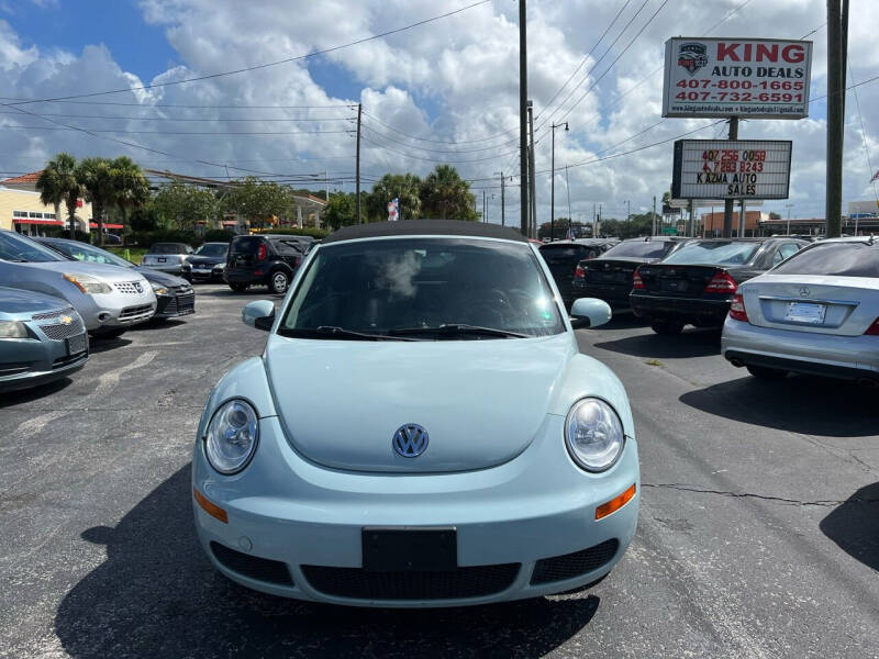 2006 Volkswagen New Beetle Convertible for sale at King Auto Deals in Longwood FL