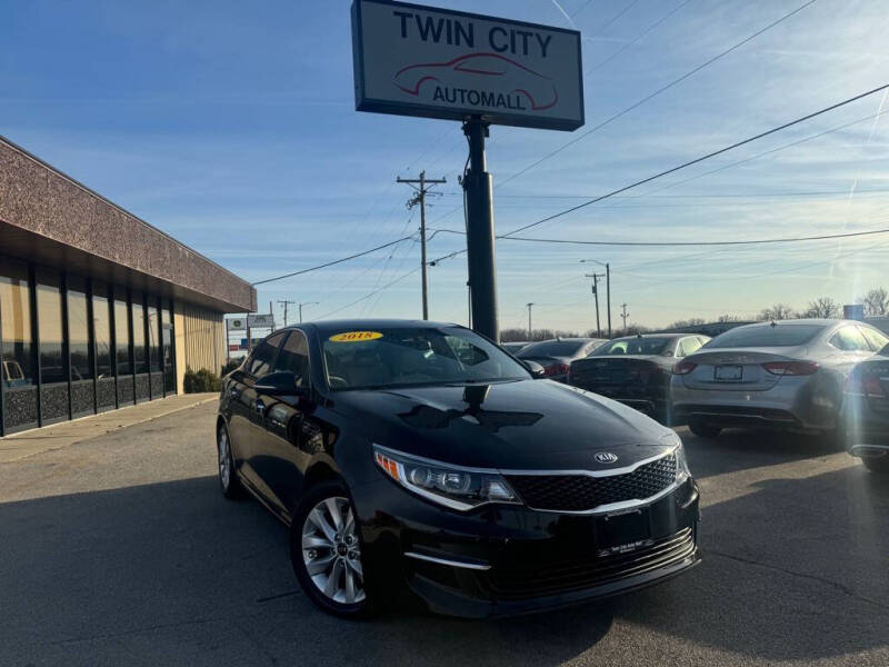 2018 Kia Optima for sale at TWIN CITY AUTO MALL in Bloomington IL