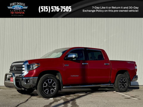 2018 Toyota Tundra for sale at Fort Dodge Ford Lincoln Toyota in Fort Dodge IA
