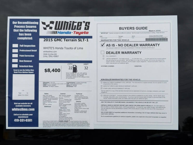 2015 GMC Terrain SLT-1