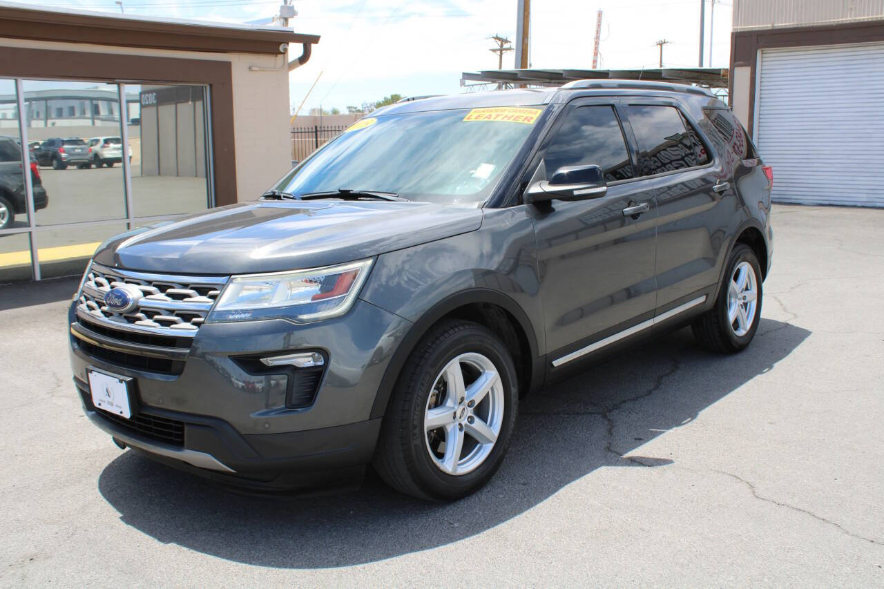 Dk. Gray 2018 Ford Explorer XLT XLT 4dr SUV 2