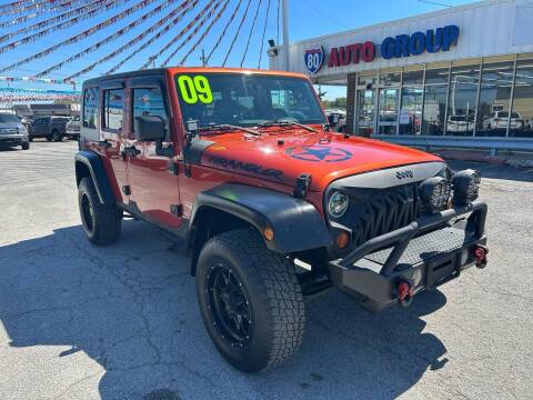 2009 Jeep Wrangler Unlimited for sale at I-80 Auto Sales in Hazel Crest IL