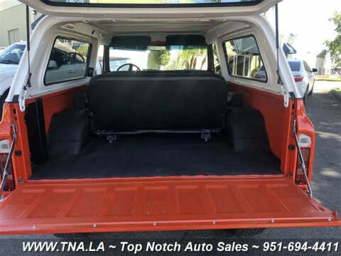 1972 Chevrolet Blazer