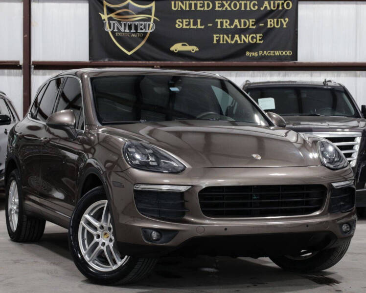 2016 Porsche Cayenne for sale at United Exotic Auto in Houston TX