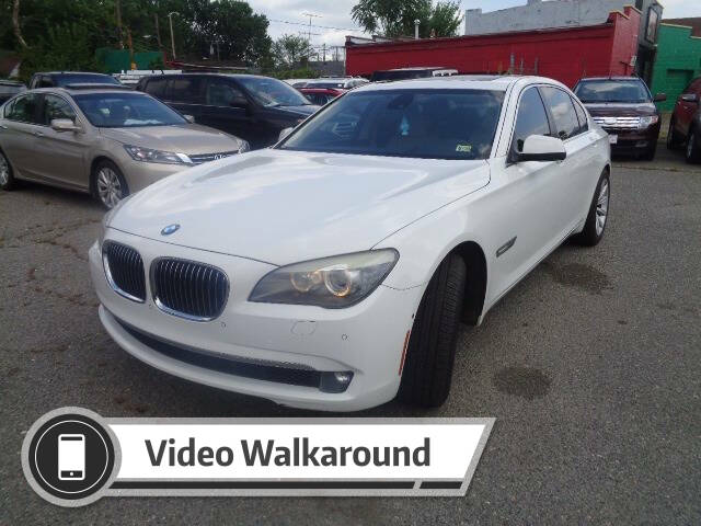 2012 BMW 7 Series for sale at RVA MOTORS in Richmond VA