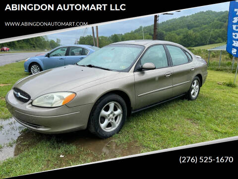 2003 Ford Taurus for sale at ABINGDON AUTOMART LLC in Abingdon VA