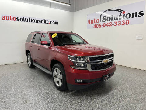 2015 Chevrolet Tahoe for sale at Auto Solutions in Warr Acres OK