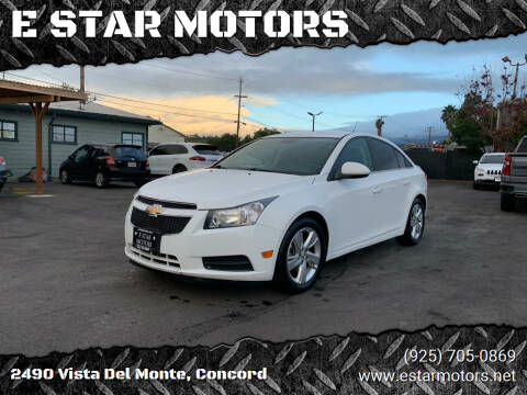 2014 Chevrolet Cruze for sale at E STAR MOTORS in Concord CA