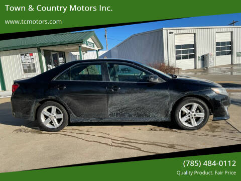 2012 Toyota Camry for sale at Town & Country Motors Inc. in Meriden KS