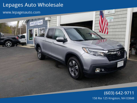 2017 Honda Ridgeline for sale at Lepages Auto Wholesale in Kingston NH