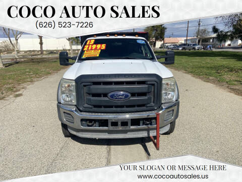 2013 Ford F-450 Super Duty for sale at CoCo Auto Sales in South El Monte CA