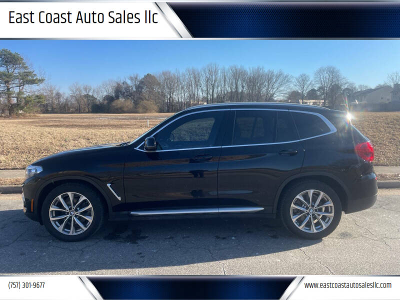 2019 BMW X3 for sale at East Coast Auto Sales llc in Virginia Beach VA