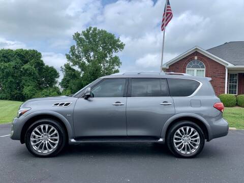2017 Infiniti QX80 for sale at HillView Motors in Shepherdsville KY