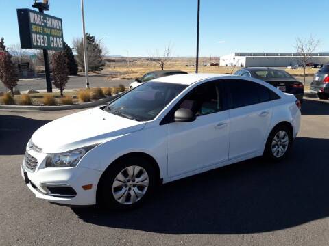 2016 Chevrolet Cruze Limited for sale at More-Skinny Used Cars in Pueblo CO