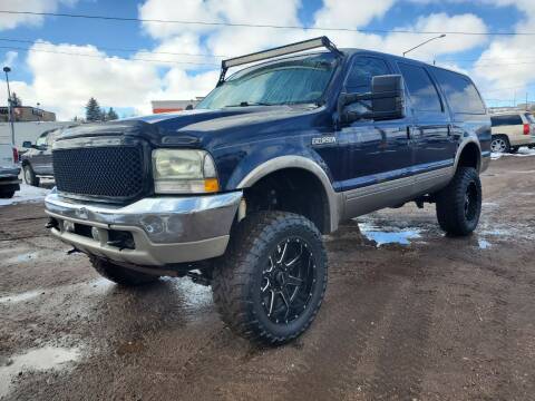 2002 Ford Excursion for sale at Bennett's Auto Solutions in Cheyenne WY