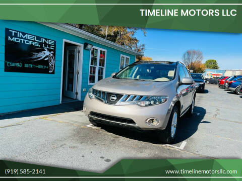 2010 Nissan Murano for sale at Timeline Motors LLC in Clayton NC