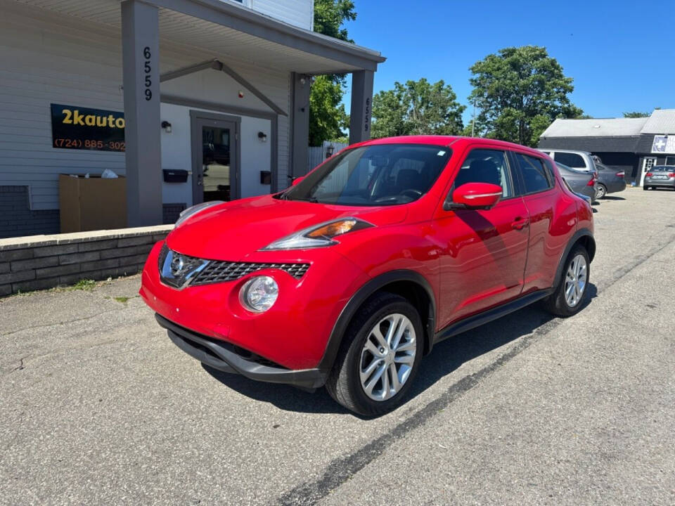 2015 Nissan JUKE for sale at 2k Auto in Jeannette, PA