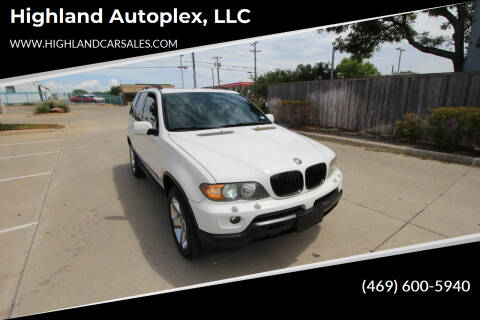 2004 BMW X5 for sale at Highland Autoplex, LLC in Dallas TX