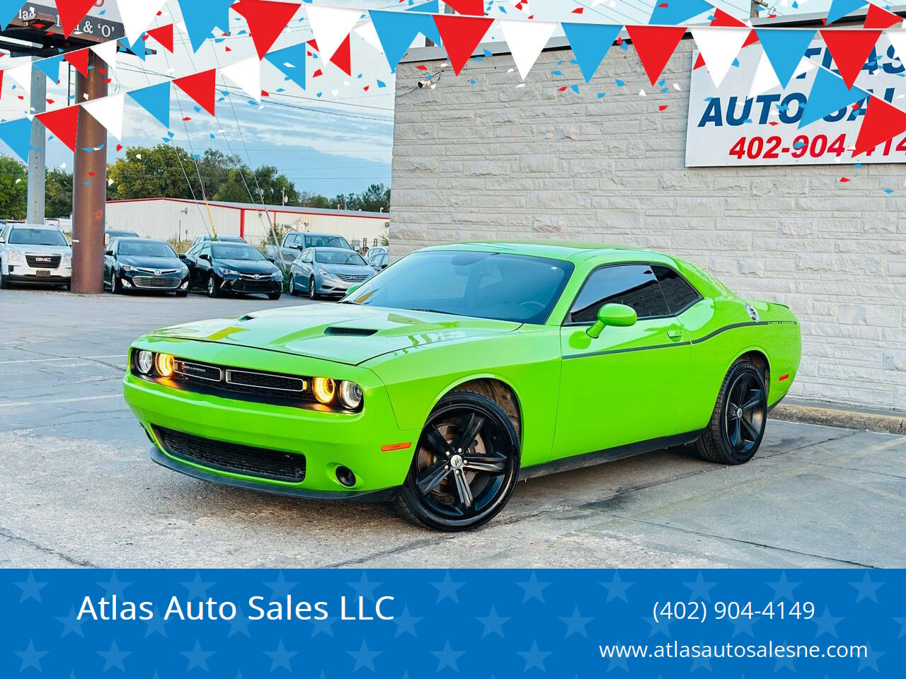 2017 Dodge Challenger for sale at Atlas Auto Sales LLC in Lincoln, NE