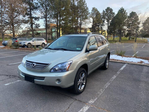 2008 Lexus RX 400h for sale at QUEST MOTORS in Englewood CO